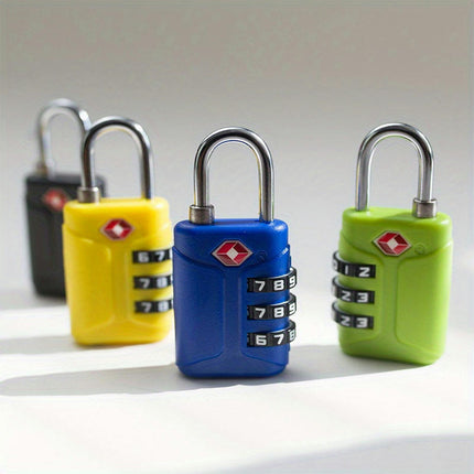 2pcs TSA-Approved Luggage Padlocks, Combination Travel Locks, Lightweight ABS Body