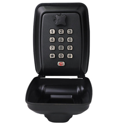 Key Lock Box, Portable Combination Lockbox Wall-Mounted Key Storage Box for House Keys