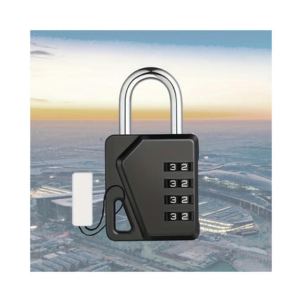 Gym Locker Locks, Locker 4-digit Combination Locks With DIY Nameplates Locks For Outdoor