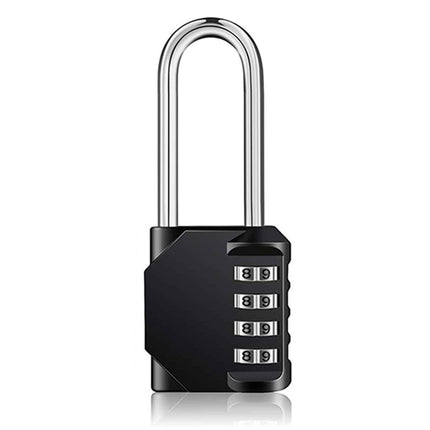 Combination Lock, 4 Digit Combination Padlock, For Athletic Lockers, Fences, Toolboxes, Boxes