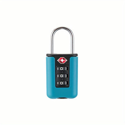 Combination Lock, 3 Digit Combination Padlock, For Athletic Lockers, Fences, Toolboxes, Boxes