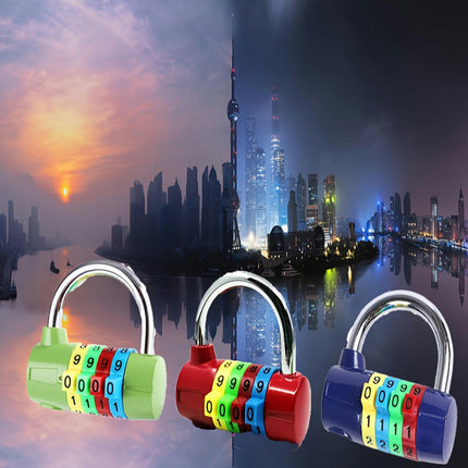 4-digit Combination Padlock Gym Closet Lock Combination Lock Warehouse Gate Lock