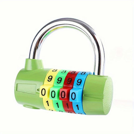 4-digit Combination Padlock Gym Closet Lock Combination Lock Warehouse Gate Lock