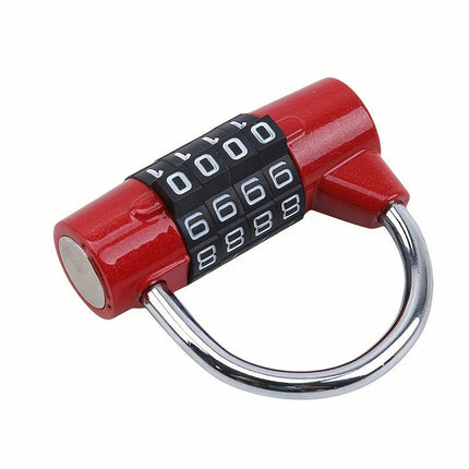 Multifunctional Combination 4 Digit Security Padlock Gym Locker Door Padlock