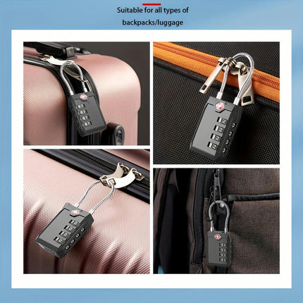 5-Pack TSA Customs Lock Wire Combination Lock Customs Combination Luggage Lock