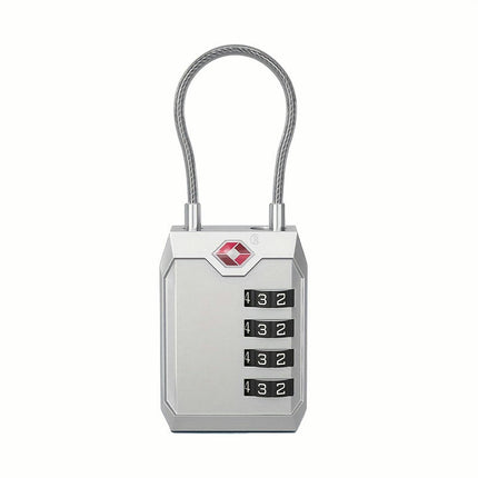 5-Pack TSA Customs Lock Wire Combination Lock Customs Combination Luggage Lock