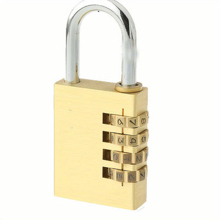 Pure Copper Combination Lock Combination Padlock Luggage Padlock Anti-pick Padlock Door Locks