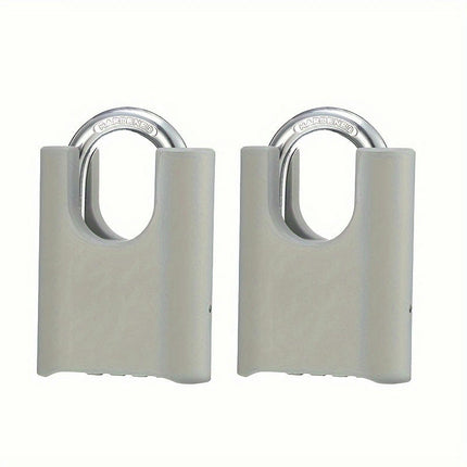 4-digit Combination Lock Bottom Code Padlock Gate Warehouse Locks Anti-pick Locks Gym Padlock