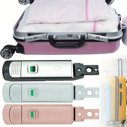 Anti-Theft Suitcase Lock-Durable Plastic & Metal,Travel Luggage Buckle for Secure Baggage