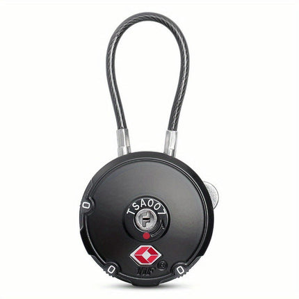 Compact Digital Password Luggage Lock-Perfect For Travel, Business Trips & Home Use