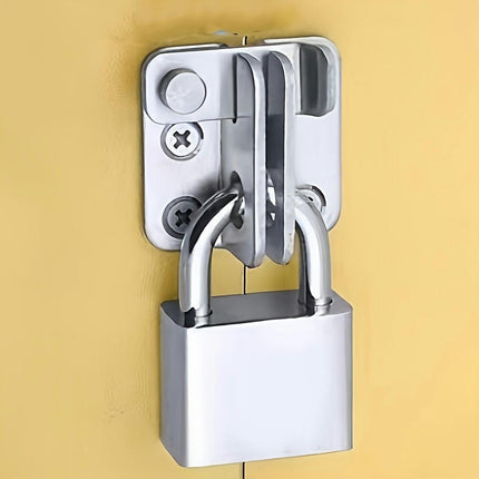 Versatile Rust-Proof & Waterproof Padlock - Ideal for Warehouses, Iron Gates, Luggage & More