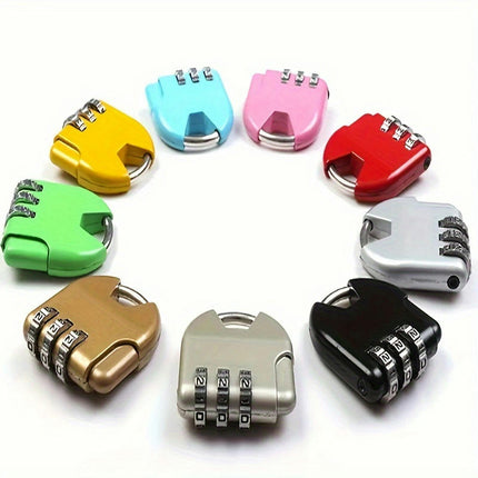 Luggage Travel Padlock Password Padlock Backpack Lock Wardrobe Small Lock Home Drawer Padlock