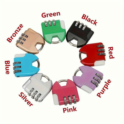 Luggage Travel Padlock Password Padlock Backpack Lock Wardrobe Small Lock Home Drawer Padlock