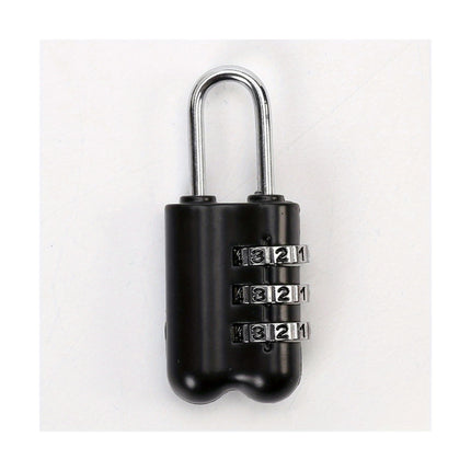 Aluminum Alloy Combination Padlock - 3-Digit Mini Security Lock Triple-Digit Combo Lock