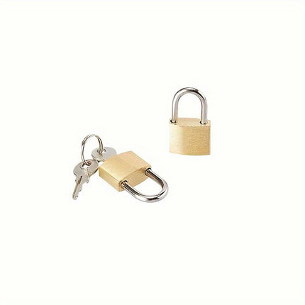 1pc Mini Small Lock, Luggage Padlock, Mailbox Machine Box Lock Small Lock Anti-Theft Padlock