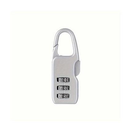 Combination Padlocks Resettable Code, Travel Luggage Lock Portable Anti-Theft Padlock