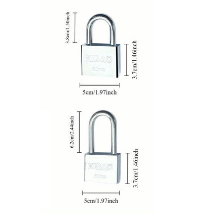 Digit Combination Lock Perfect for Outdoor Use, Home Doors, Luggage & Cabinets