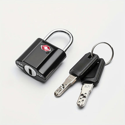 2pc TSA Customs Lock Suitable For Box Bag Mini Outdoor Travel Small Padlock Key Lock