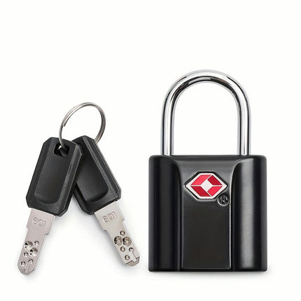 2pc TSA Customs Lock Suitable For Box Bag Mini Outdoor Travel Small Padlock Key Lock