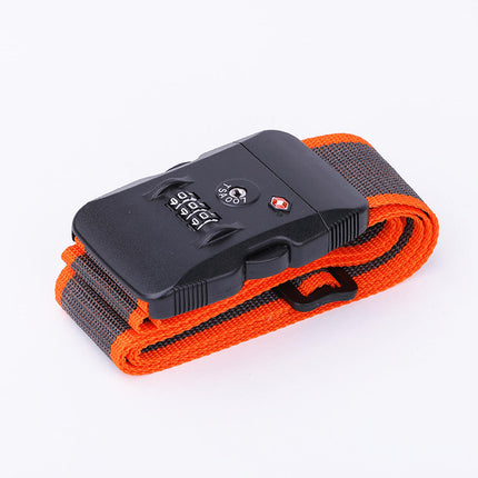 1pc Lock Luggage Strap TSA Password Adjustable Travel Luggage Strap Travel Belts for Suitcases