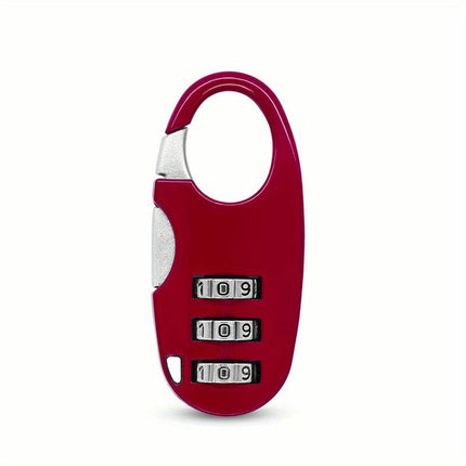 2pcs Cute & Lightweight Mini Password Locks for Dorms, School Cabinets & Suitcases