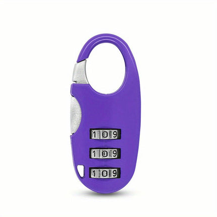 2pcs Cute & Lightweight Mini Password Locks for Dorms, School Cabinets & Suitcases