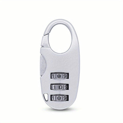 2pcs Cute & Lightweight Mini Password Locks for Dorms, School Cabinets & Suitcases