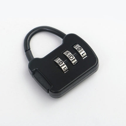 Mini Password Padlock Luggage Case Password Lock Student Cabinet Lock Backpack Zipper Lock