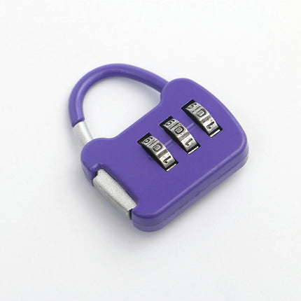 Mini Password Padlock Luggage Case Password Lock Student Cabinet Lock Backpack Zipper Lock