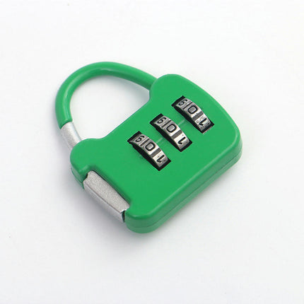 Mini Password Padlock Luggage Case Password Lock Student Cabinet Lock Backpack Zipper Lock