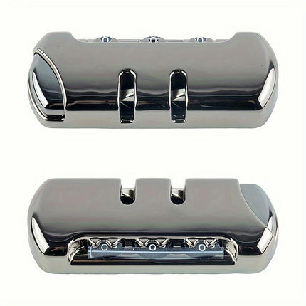 2pc Combination Lock for Luggage, Travel Suitcase Plastic Fixed Lock with Pull Tab