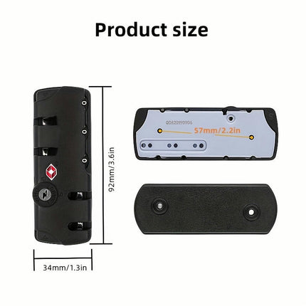 Luggage Lock, Fixed Lock Password Lock, Travel Password Lock Digit Combination lock