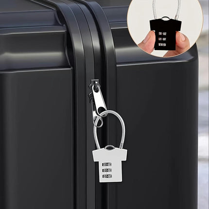 Versatile 3-Digit Combination Lock for Luggage, Wardrobe & Travel Boxes