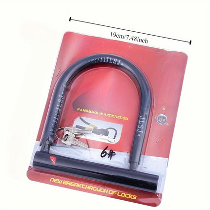 Explosion-Proof, Hydraulic Shear Resistant, Steel Security Lock For Electric Bikes