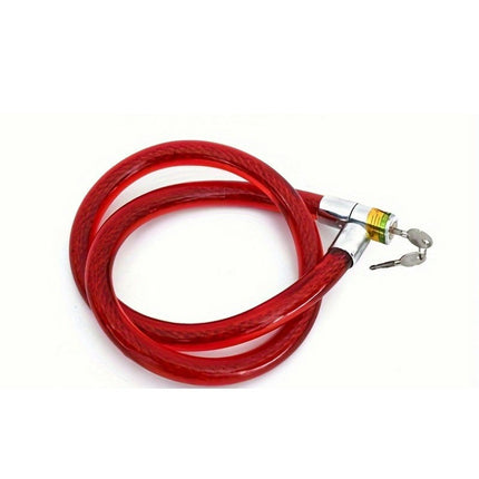 1pc Bicycle Wire Lock Ring Lock, Soft Lock, Anti-theft Lock, Door Lock, Electric Car Chain Lock