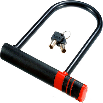 U-Shaped Lock for Outdoor Use: Suitable for Bikes, Motorcycles, and Electric Vehicles