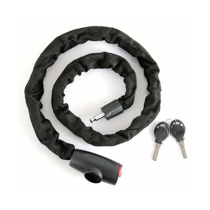 120cm Bicycle Chain Lock, Alloy Steel Heavy Duty Motorcycle Electric Bike Anti-theft Chain With Key