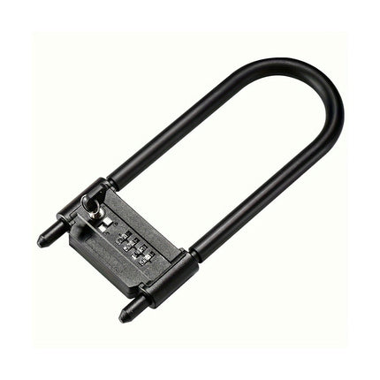 Bike Combination U Lock, Heavy Duty Bike Combination Lock for Bicycle Electric Scooter Motorcycles