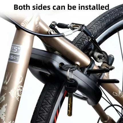 Bicycle Lock Anti-Theft U Lock & Chain Lock Mountain Bike Road Bike Universal Anti-theft U-shaped Lock