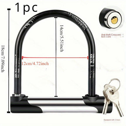 Motorcycle U-Lock with Anti-Theft Core Suitable for Electric Car and Tricycle