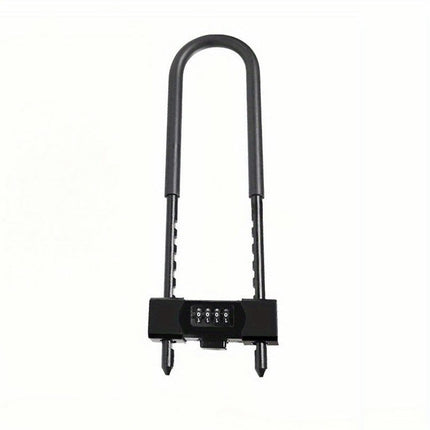 1PC Combination U-Lock Padlock for Bicycle, Electric Motorcycle, Glass Door, and Gate Security