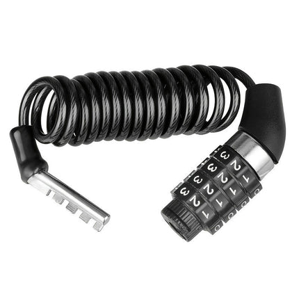 Durable Steel Wire Lock Portable Anti-Theft Combination Lock Cable - Mini Bike Lock Accessory