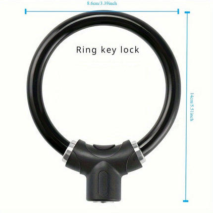 Bicycle Lock, Anti-theft Password Lock, Portable Mountain Bike Anti-theft Lock