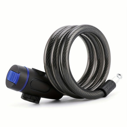 Mountain Bike Lock With Keys Universal Bicycle Bike Cable Lock For Strong Anti-Theft Steel Lock