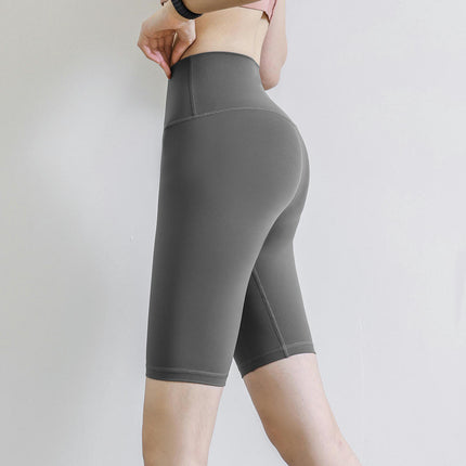 High Waisted Biker Shorts for Women-5" Tummy Control Tight butt liftWorkout Running YogaShorts