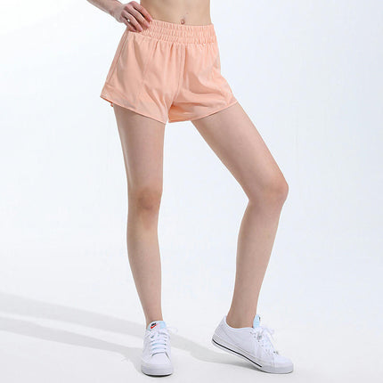 2 in 1Mesh Running Shorts for Women High Waisted Quick Dry Athletic Gym Lounge Shorts