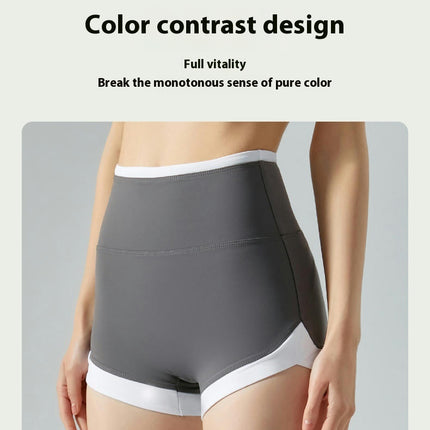 Tummy Control Biker Shorts for Women High Waist Beautiful buttocks Workout Running Shorts