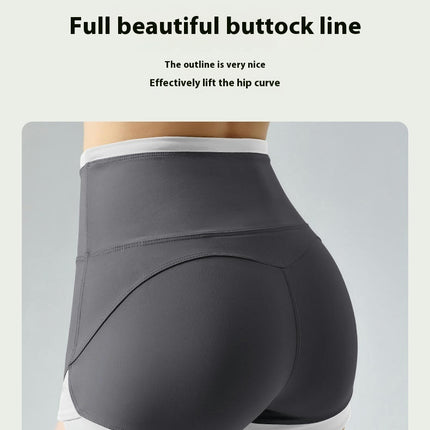 Tummy Control Biker Shorts for Women High Waist Beautiful buttocks Workout Running Shorts