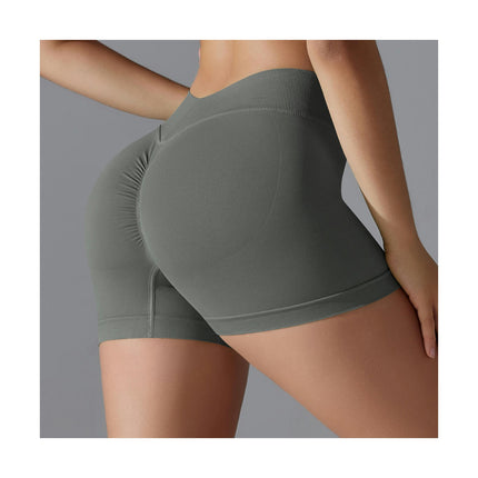 High Waisted Biker Shorts for Women-Tummy Athletic Workout Running Yoga Shorts