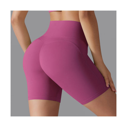 Women Workout Impact Shorts Scrunch Butt Lifting Gym Shorts Seamless Booty Biker Shorts